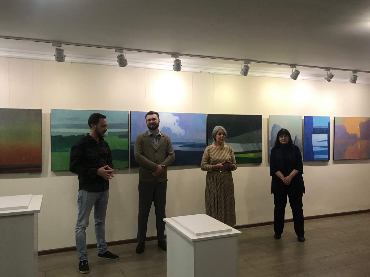 Открытие выставки «Игра света»