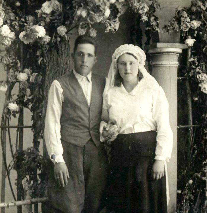 Свадебные фотографии середины XX века