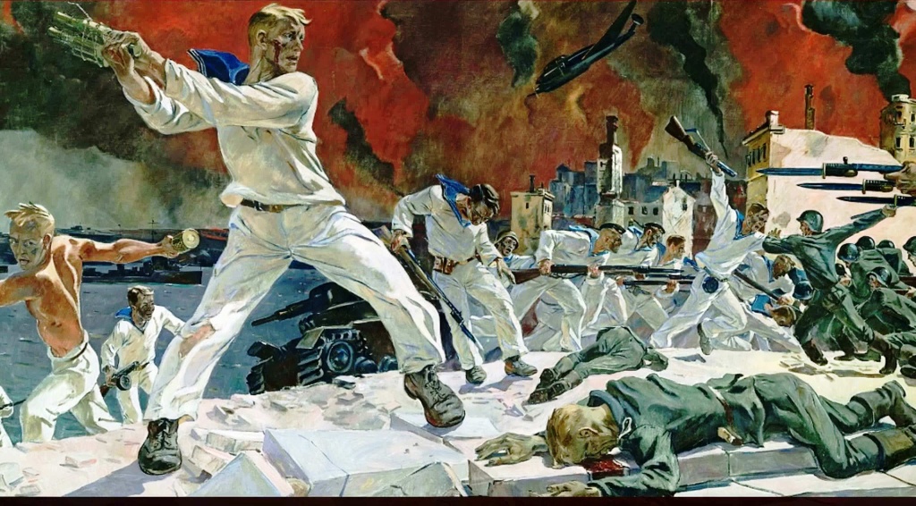 5. А.А. Дейнека Оборона Севастополя. 1942 г..jpg