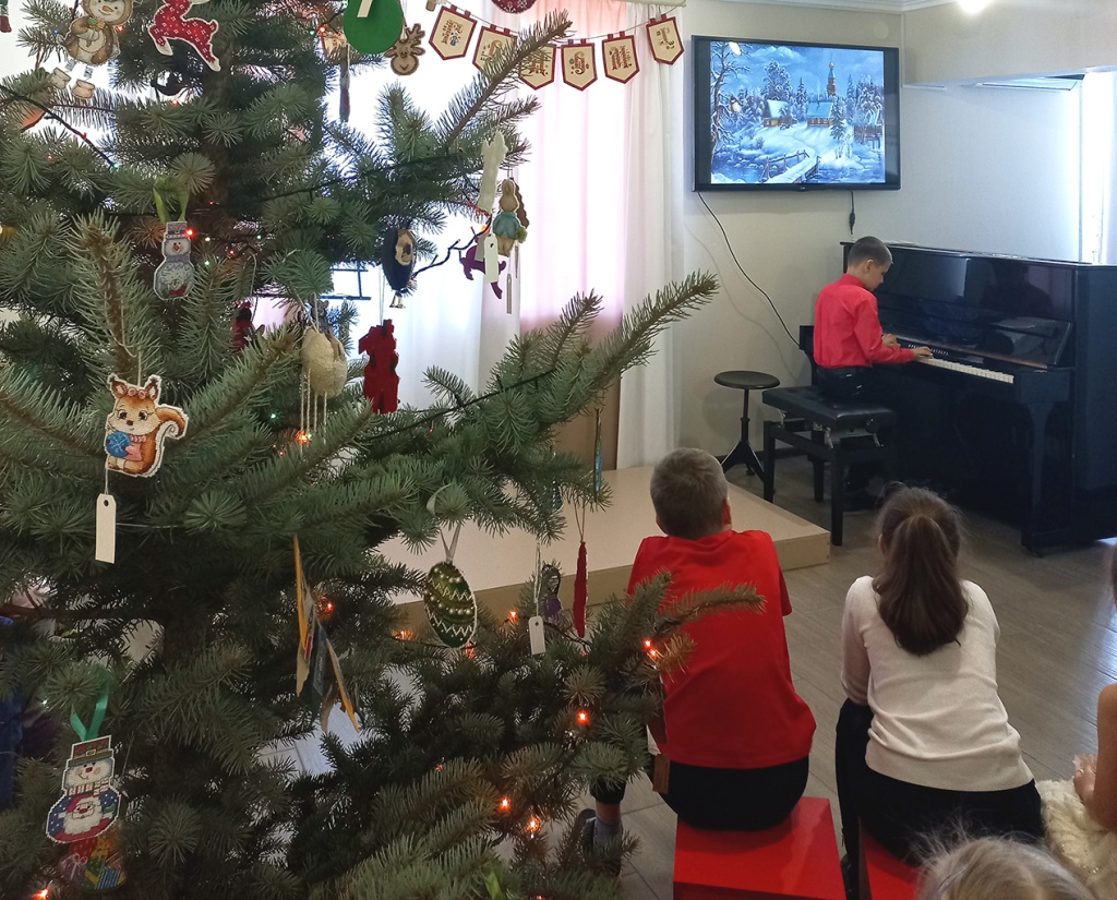 Рождественский концерт в усадьбе В.И. Смирнова