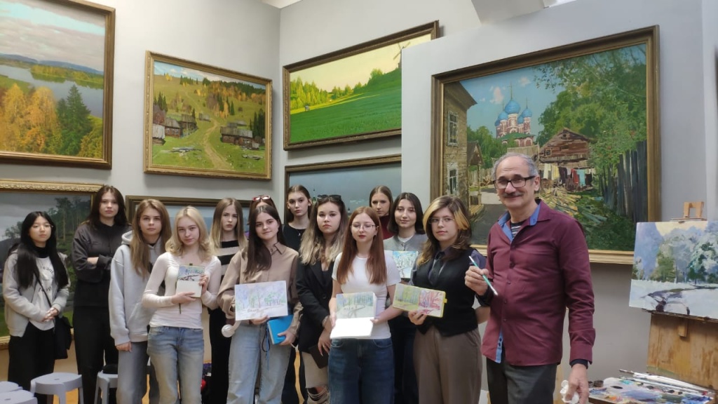 Арт-встреча в галерее П.М. Гречишкина