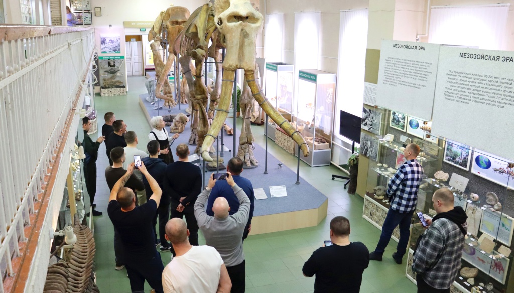 Слушатели курсов повышения квалификации Института ФСБ в музее