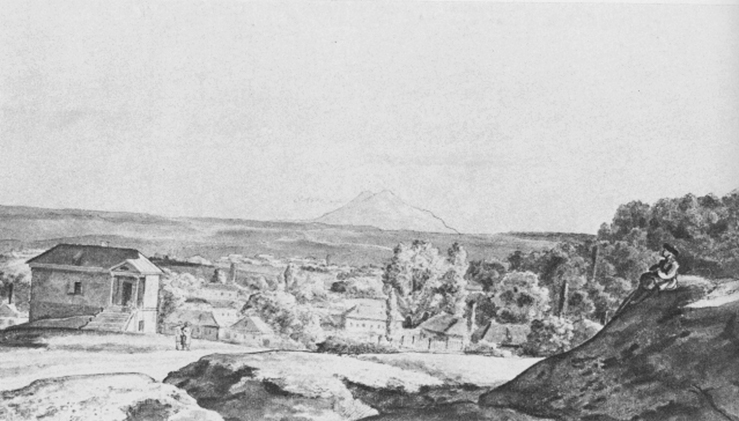 6. Ставрополь. Рисунок акварелью Н.Г. Чернецова. 1829 г..jpg