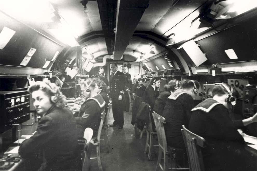 Центр связи тоннеля Портсдаун (Великобритания) в годы Второй мировой войны. Источник radioblvd.com.jpg