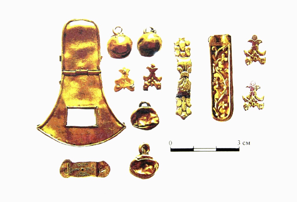 Находки из погребального комплекса «Козья балка»