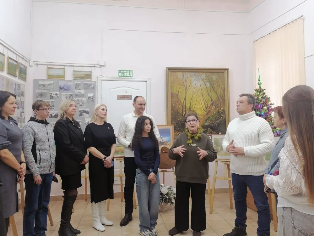 Открытие выставки победителей и финалистов конкурса изобразительного искусства имени П.М. Гречишкина