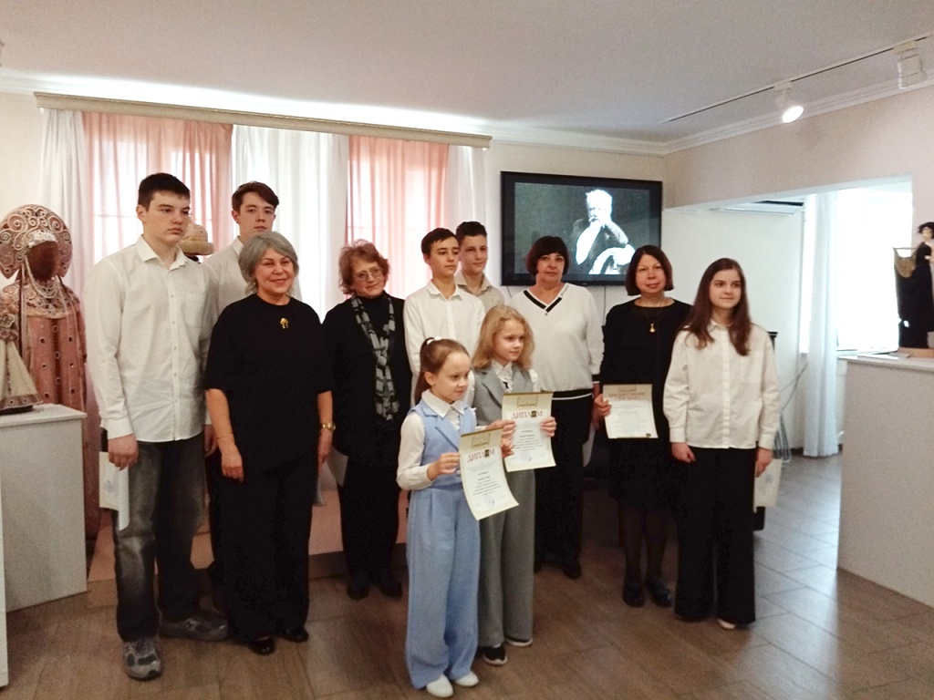 Детский концерт в усадьбе В.И. Смирнова