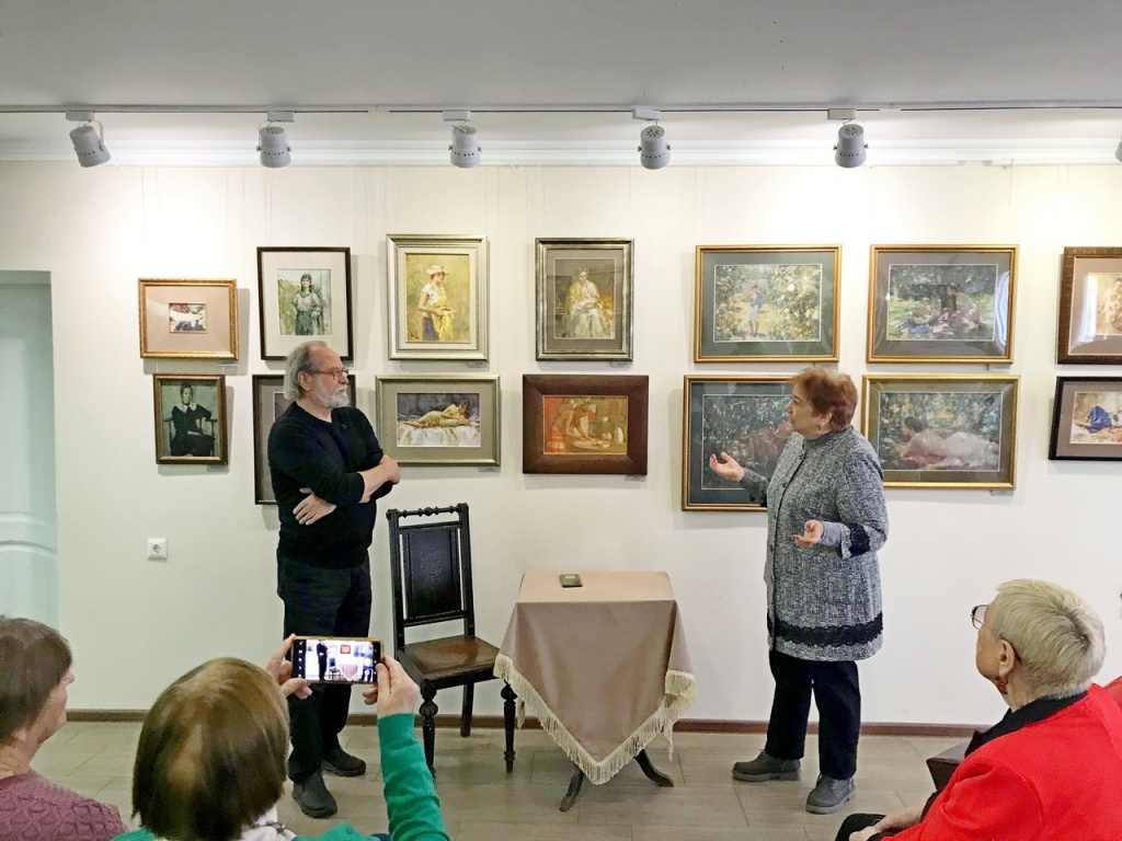 Встреча клуба «Серебро зимы» в усадьбе В.И. Смирнова