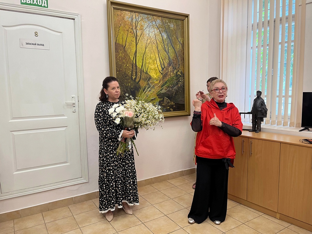 Открытие выставки «Выбирая цвет восхода»