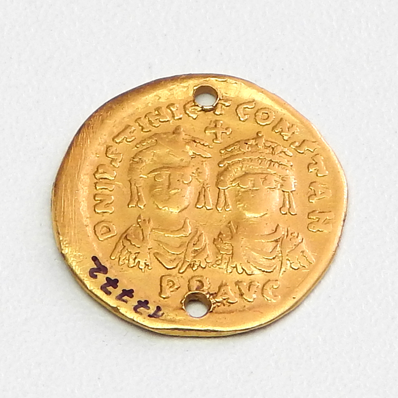 Византийская монета. 567-578 г.г. н.э.jpg