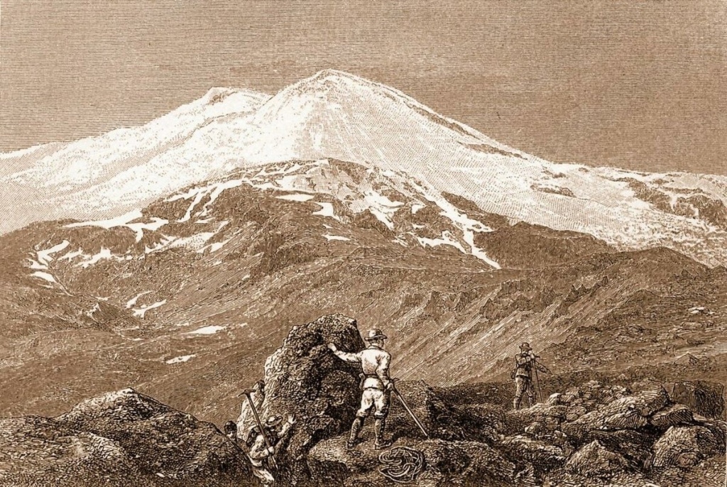 1. Восхождение на Эльбрус.Гравюра XIX в..jpg