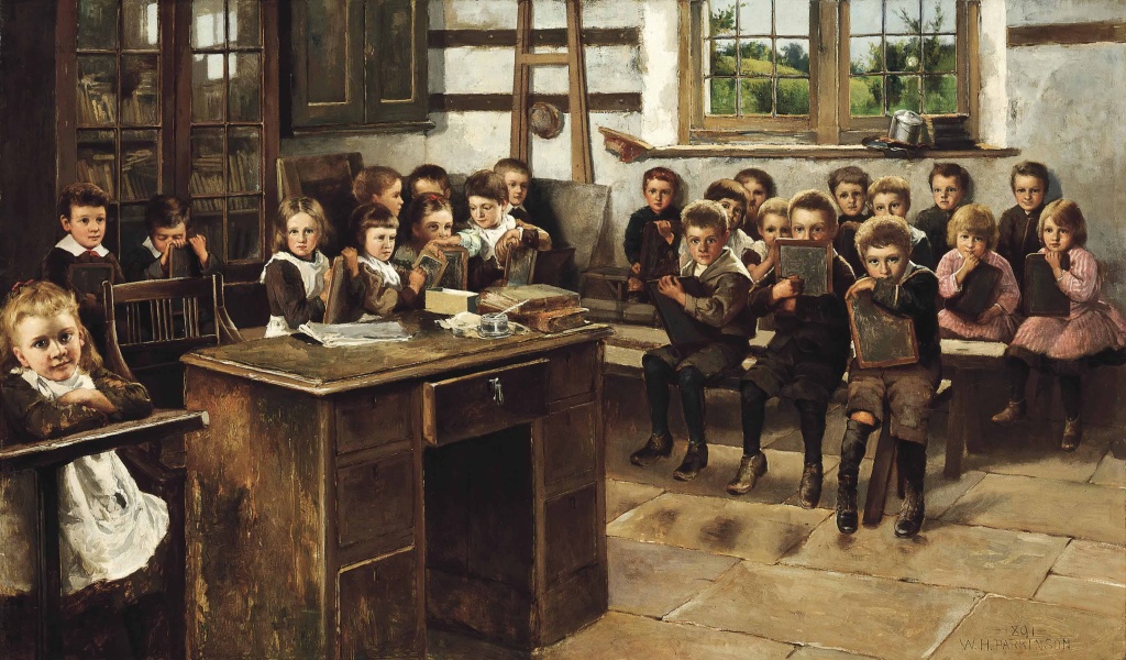 фото 2 Уильям Паркинсон. В классе. 1891 г. Источник pinterest.com.jpg