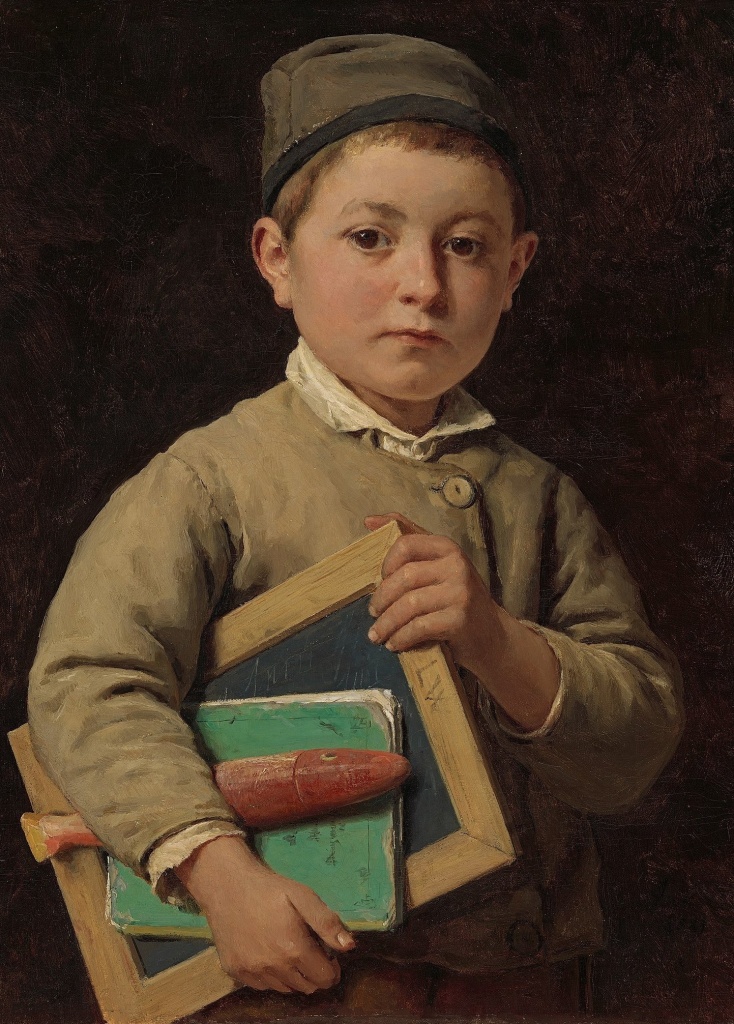 Фото 5. Альберт Анкер. Школьник. 1881 г. Источник kmw.ch.jpg
