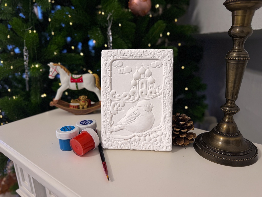 Мастер-класс по росписи гипсовой пластики