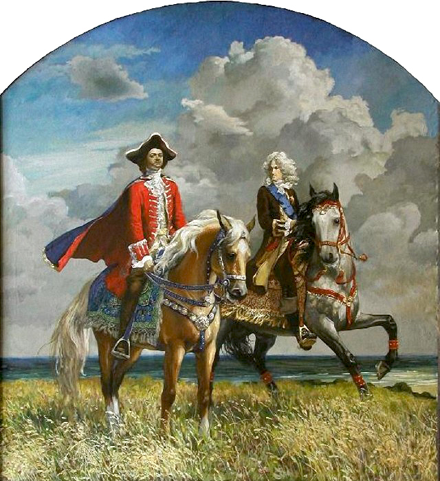 6. Петр I и Меньшиков. Источник historyrussia.org.jpeg