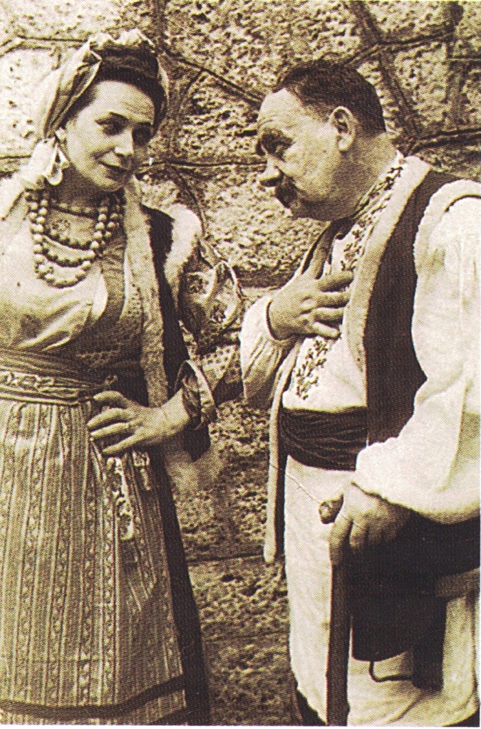 2 Актеры Пятигорского театра музыкальной комедии М.В. Матвеева и М.Н. Нильский .jpg