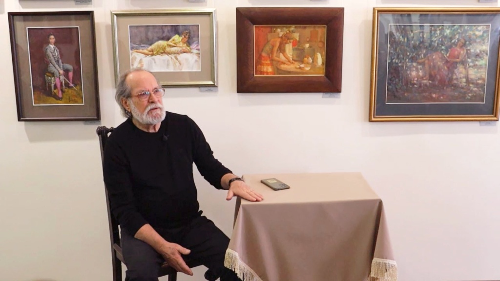 Творческая встреча с художником П.П. Охрименко