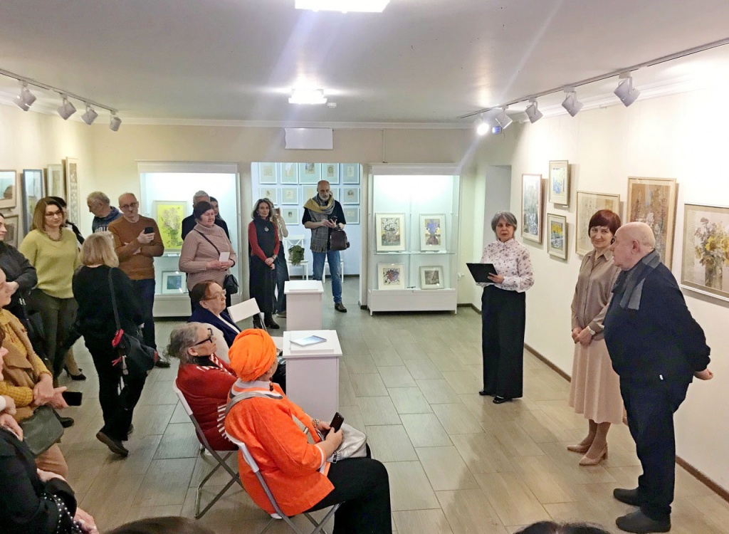 Открытие выставки «С любовью каждый штрих»