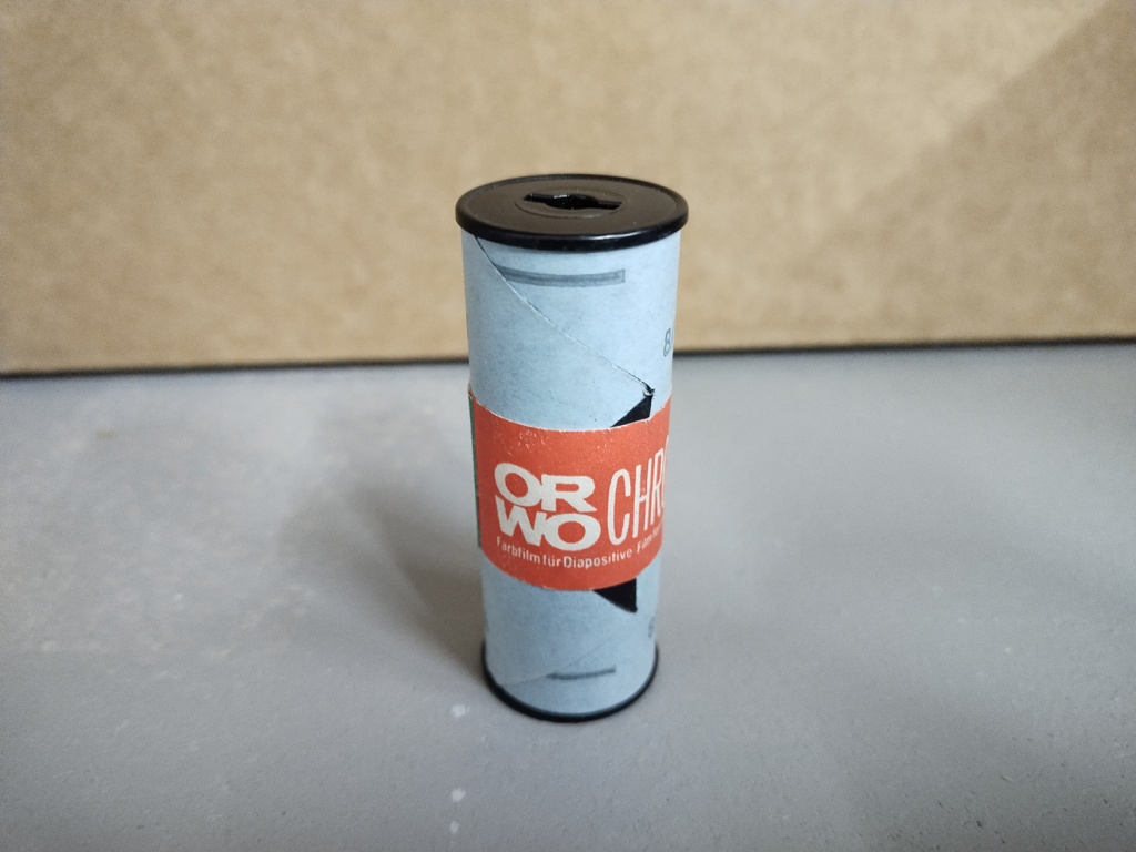 Цветная фотопленка ORWO chrom тип 120. Произведена в ГДР.jpg