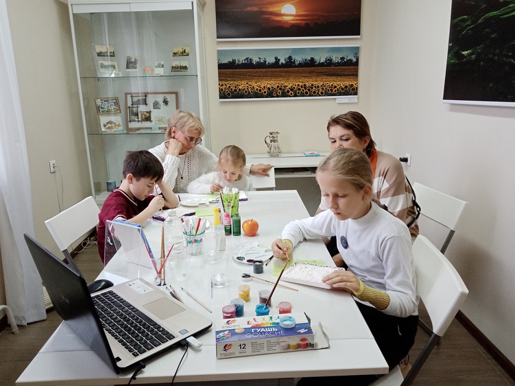 На мастер-класс вместе с бабушкой