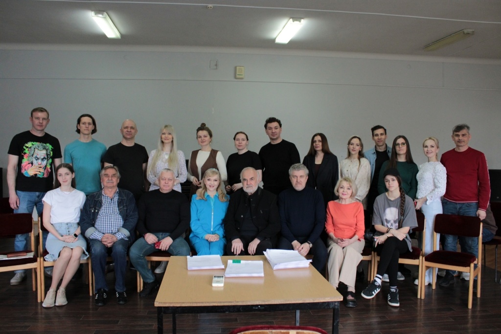 5 Первая репетиция спектакля Проделки Ханумы. 2024 год. Из фондов Ставропольского музея-заповедника.jpg