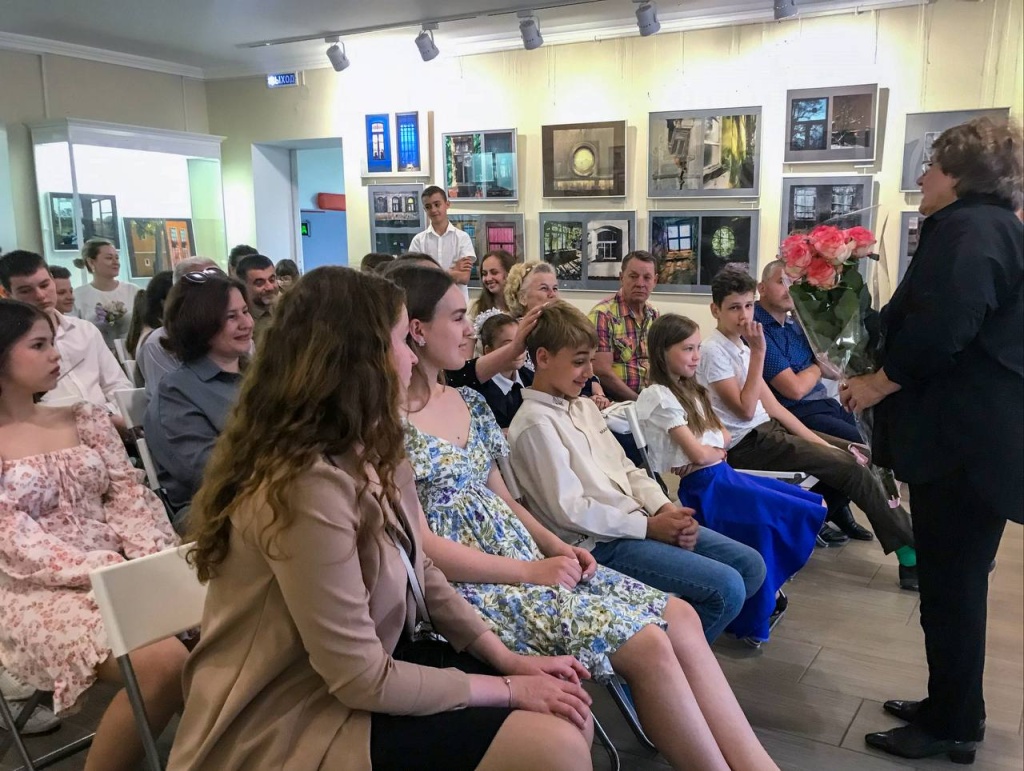Концерт Детской школы искусств в усадьбе В.И. Смирнова